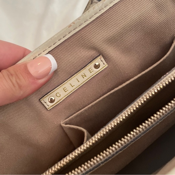 Beautiful monogram vintage Celine shoulder bag - Picture 9 of 16